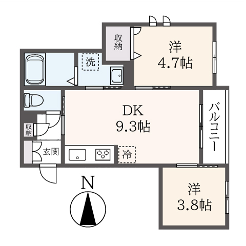 オートロック付き！積水シャーメゾン♪【エルムガーデン】