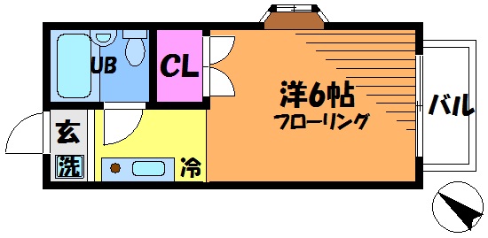 リフォーム工事物件！グランメール大沢201号室