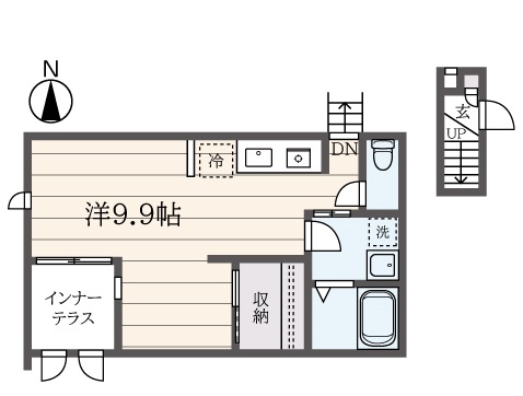 【当社管理物件】雨でも安心インナーテラス☆グレイス高井戸Ⅰ