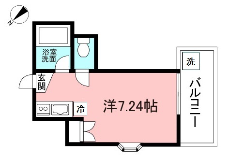 広めなお部屋お探しの方はコーポ深大寺103号室！