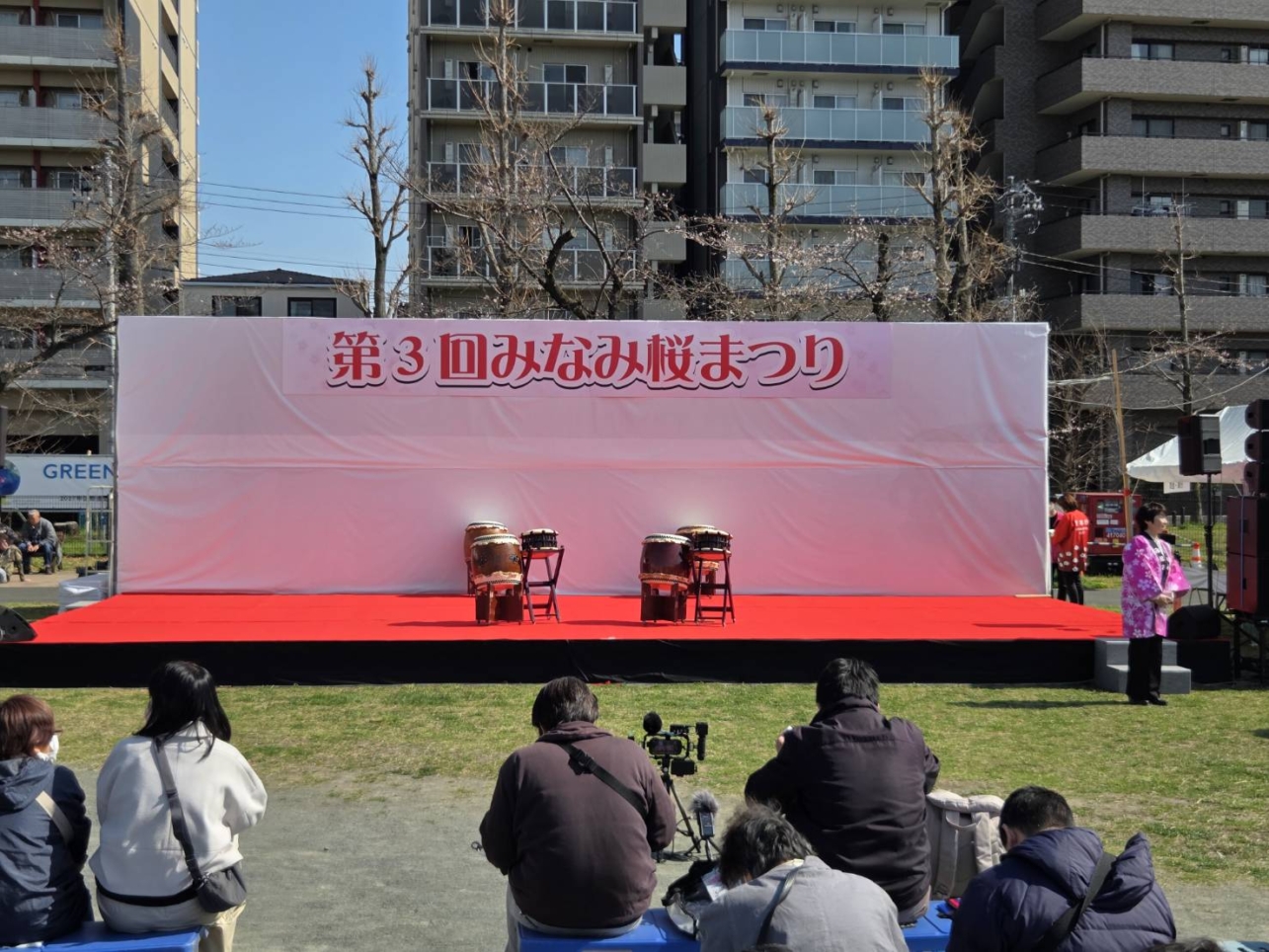 みなみ桜まつり開催中です🌸