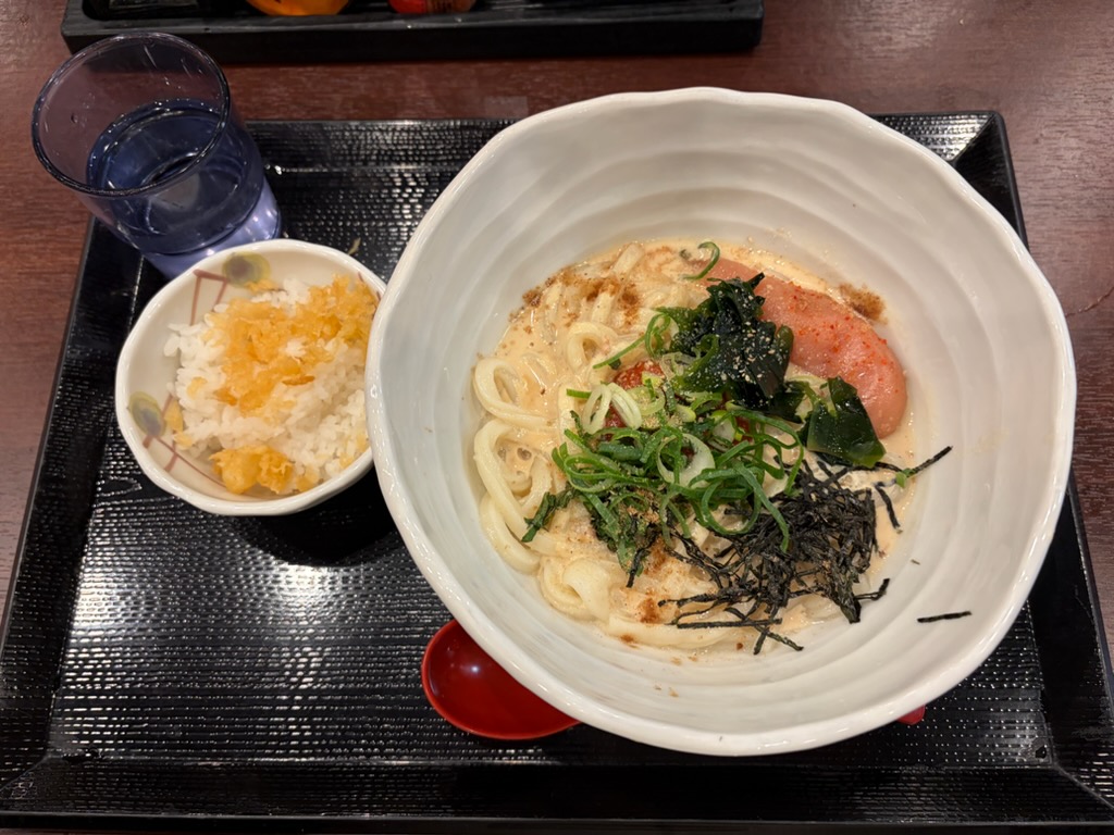 丸亀製麺で期間限定明太クリームうどんを食べてみた！＜ 池袋サンシャインシティアルタ店＞