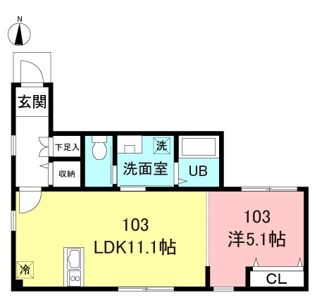 2020年築！オートロック付きアパートです♪【ルミナステラス明大前】