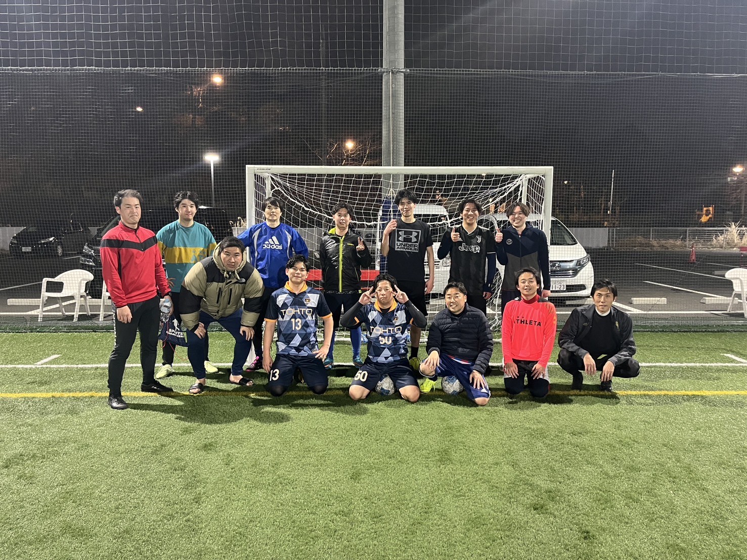 サッカー部始動！