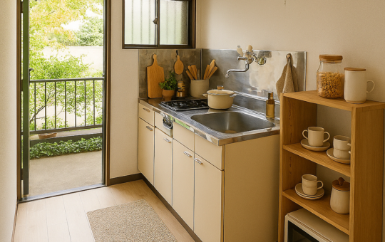 和室から洋室へ変更！1Kタイプのファミーユ☆