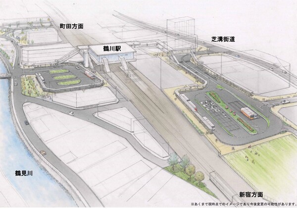 南北の街がひとつに！鶴川駅前がもっと快適に進化中♪