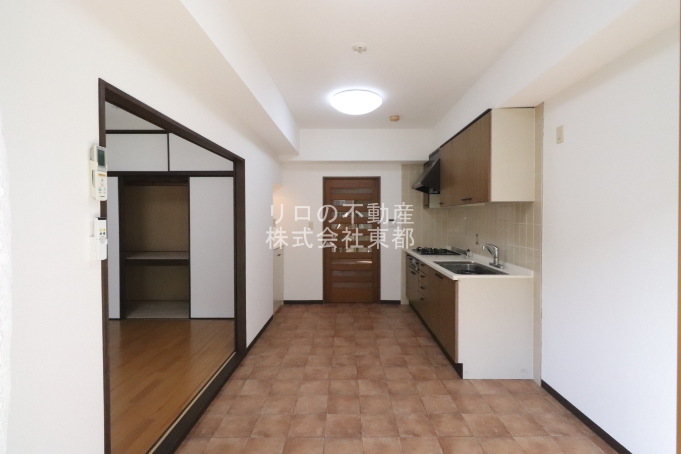 テラスつきの分譲マンション【コスモフォーラム１号棟】