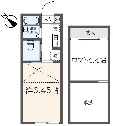 オシャレな内装に生まれ変わるお部屋♪【アートパレス早宮】