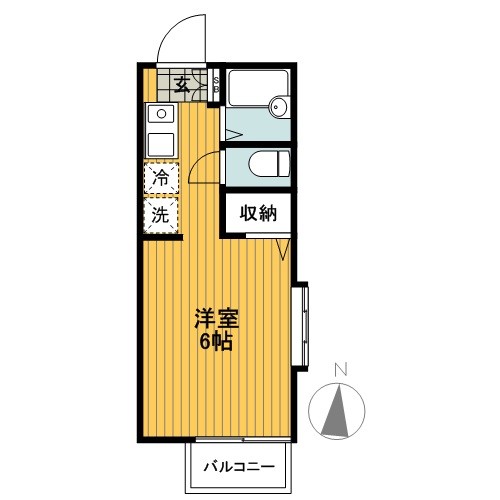 【クレールハイツ三ツ沢】バス・トイレ別！人気の出窓付き物件です♪
