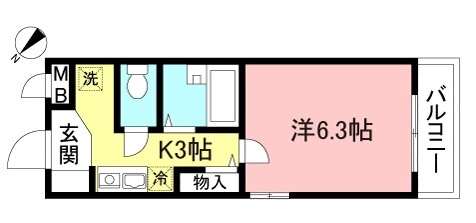 リフォーム物件！エスポアエトワール101号室バストイレ別です♪