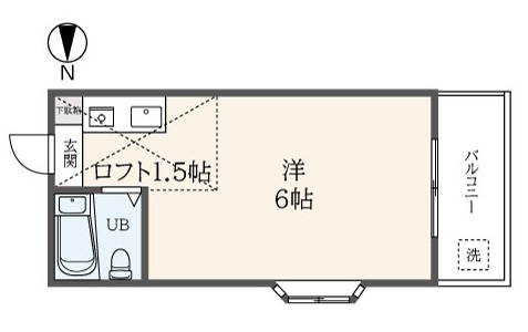 【当社管理】最上階角部屋☆ケータス永福