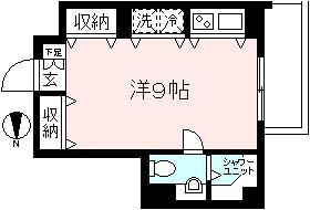 駅近広い1K募集出ました♪セイガステージ調布国領 405号室