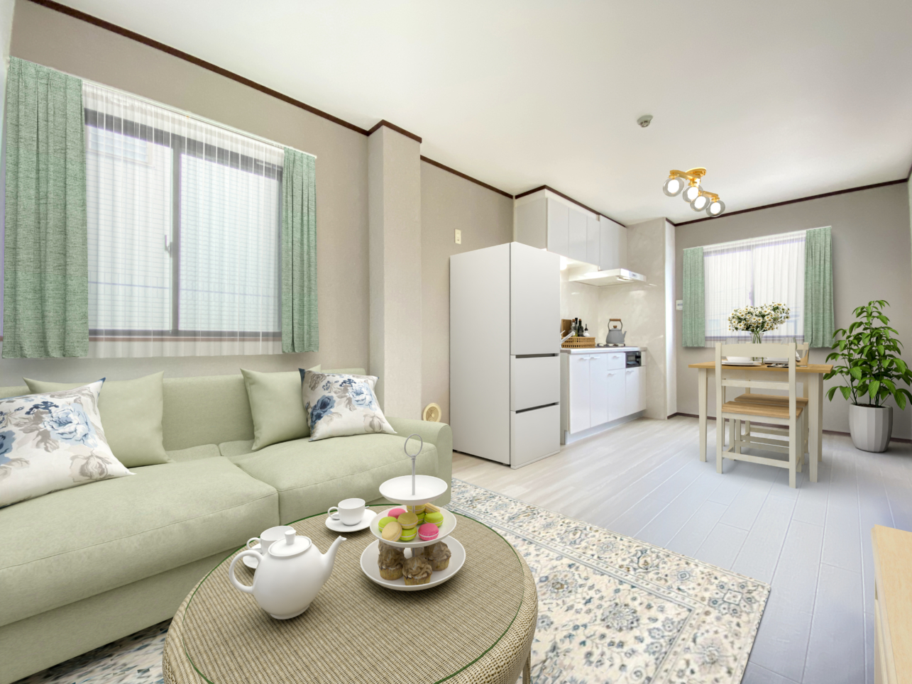 駅近すぎて1回住んだら離れられない（Ｆ・ＦＬＡＴ　ＫＩＮＵＴＡ）