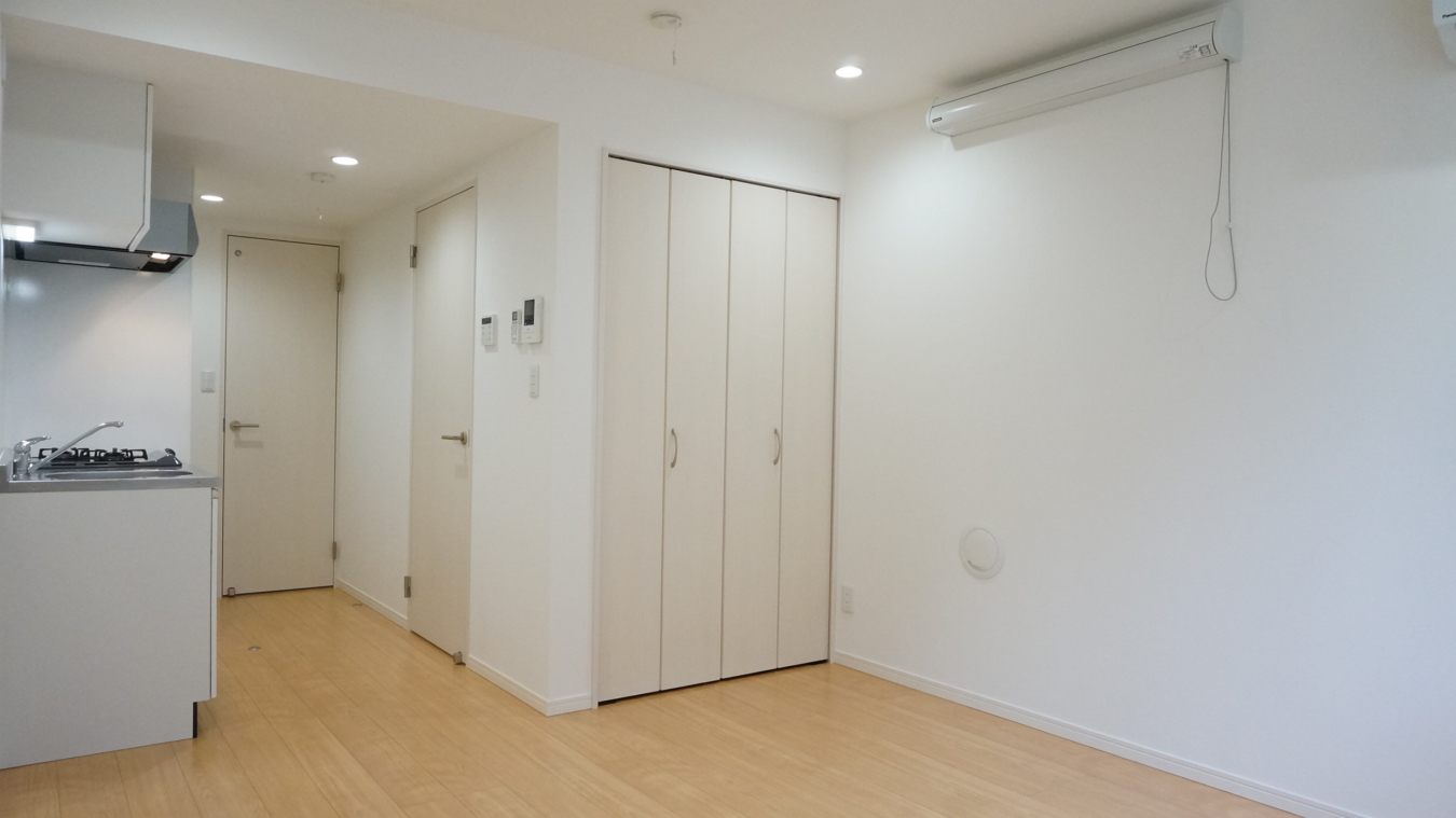 ワンルーム９帖の広々したお部屋♪【パークＦＬＡＴＳ桜川】