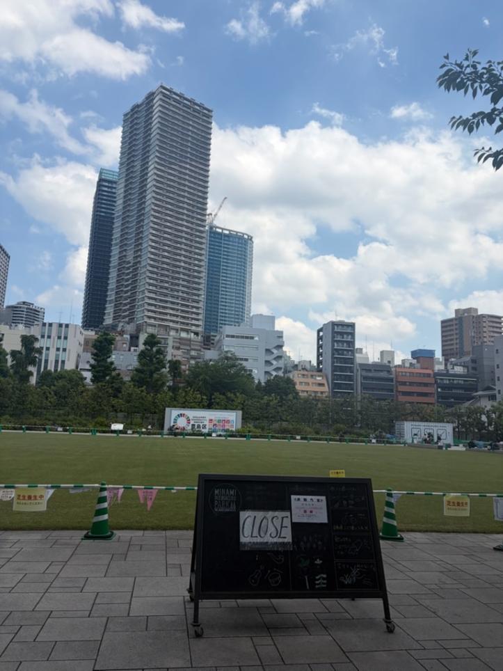 5月の南池袋公園で、ひと休み♪都会のオアシス♪