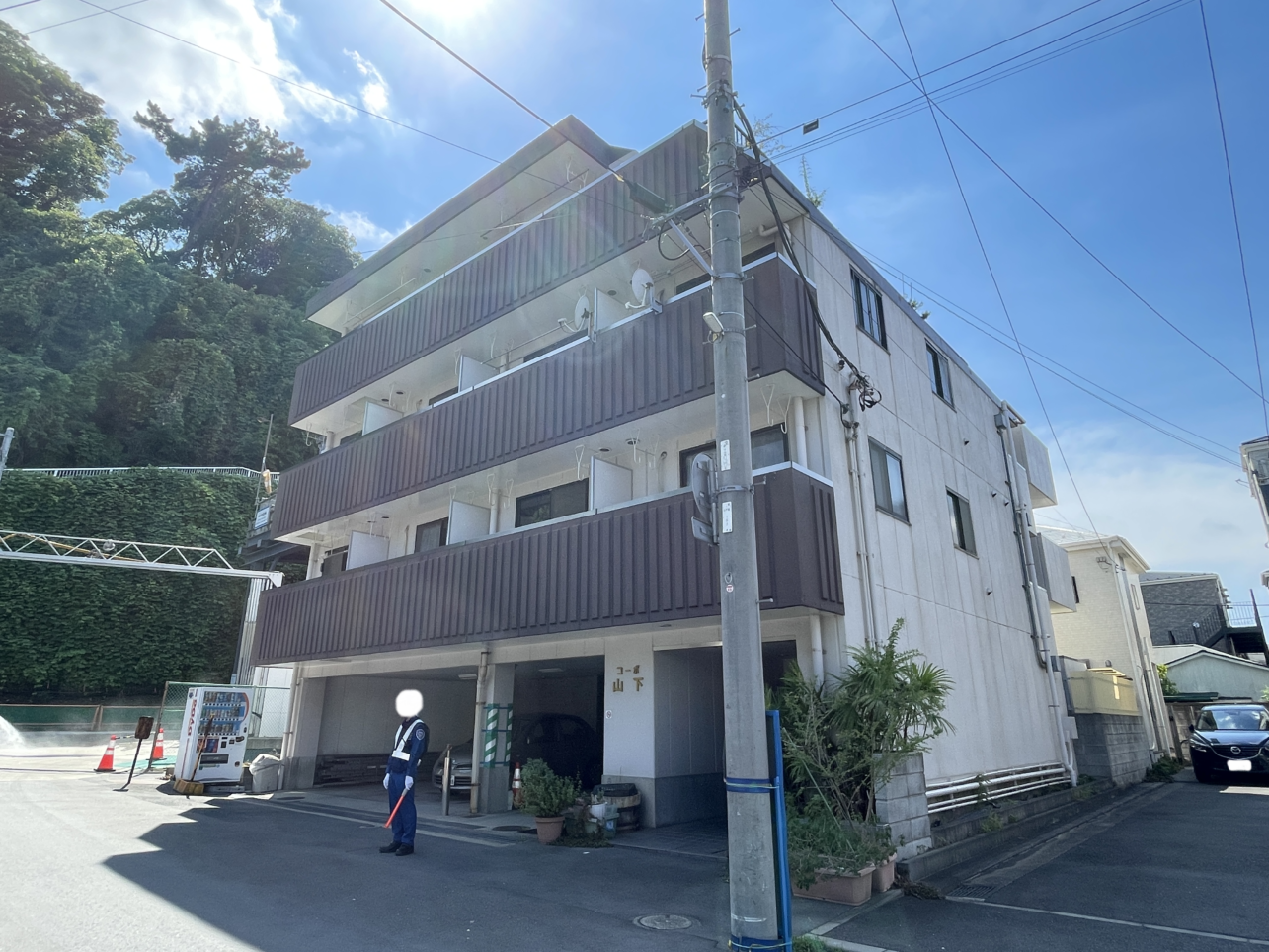 休日は食べ歩きに行けちゃう◎　〔コーポ山下〕
