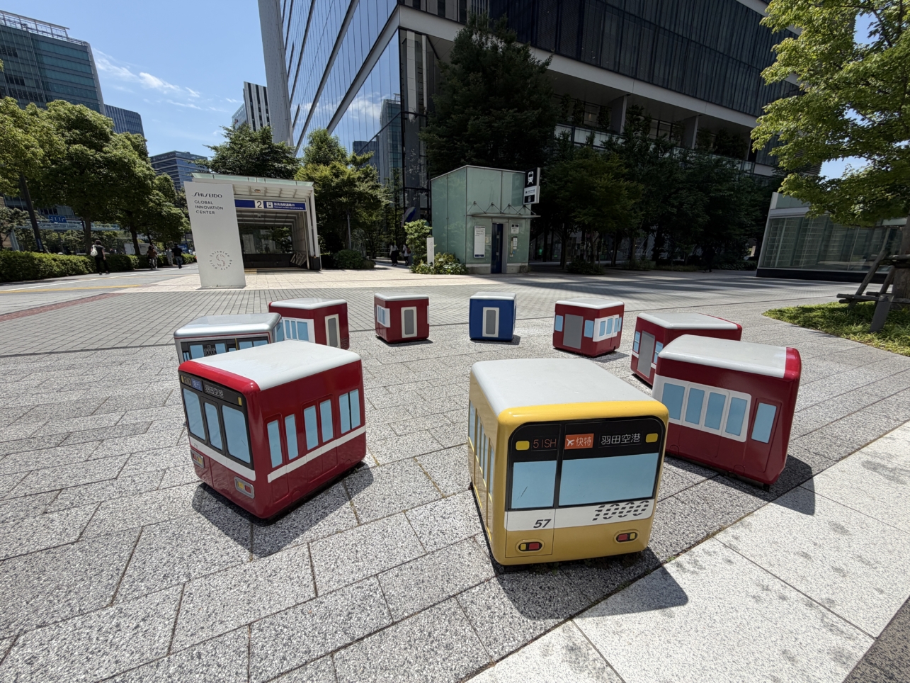 かわいいミニチュア電車🚃