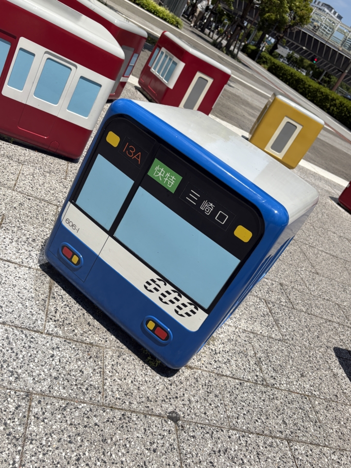 かわいいミニチュア電車🚃