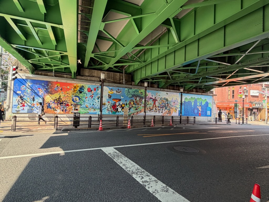 ◆高田馬場駅で見つけた手塚治虫の壁画◆