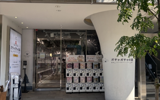 ５００台超え！【ガチャガチャの森自由が丘店】