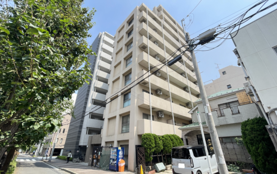 オートロックで安心バストイレ別のマンション【アブニール永楽】