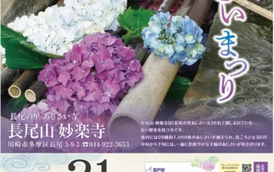 第28回長尾の里 【長尾山妙楽寺あじさいまつり】