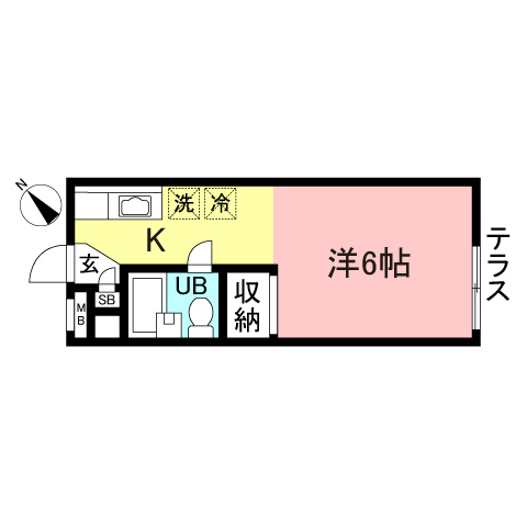 【グリューネヴァルト】妙蓮寺駅徒歩3分！ダブルロックのお部屋です♪