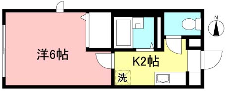 調布駅徒歩5分！積水施工1Kタイプ（セピアコート）