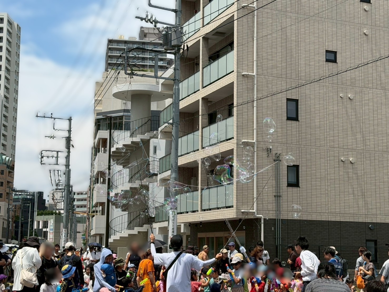 子どもから大人まで楽しめた！【打ち水イベント】