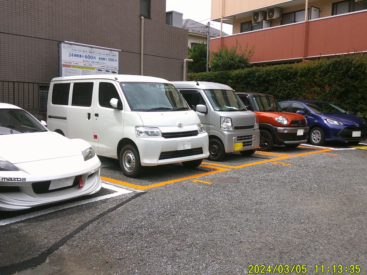コインパーキング活用/リロの駐車場WILL府中をOPEN