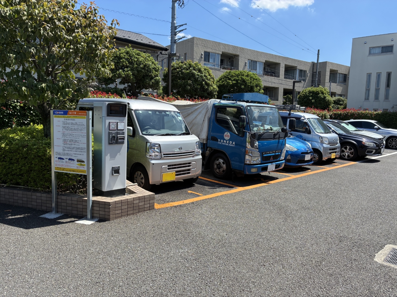 コインパーキング活用/リロの駐車場砧３丁目をOPEN
