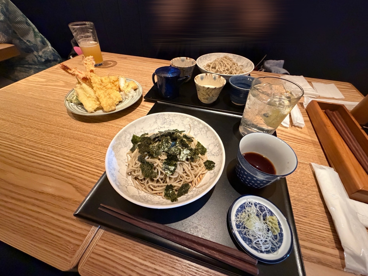 ハンマーヘッド沿いのお蕎麦屋さん