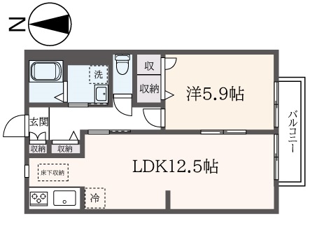 【積水ハウス】2DK→1LDKにリノベしました！フェリーチェ