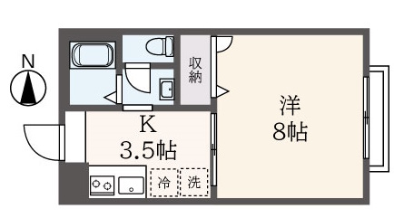 【積水ハウス】2路線利用可☆1K8帖☆ヴィスタ杉並