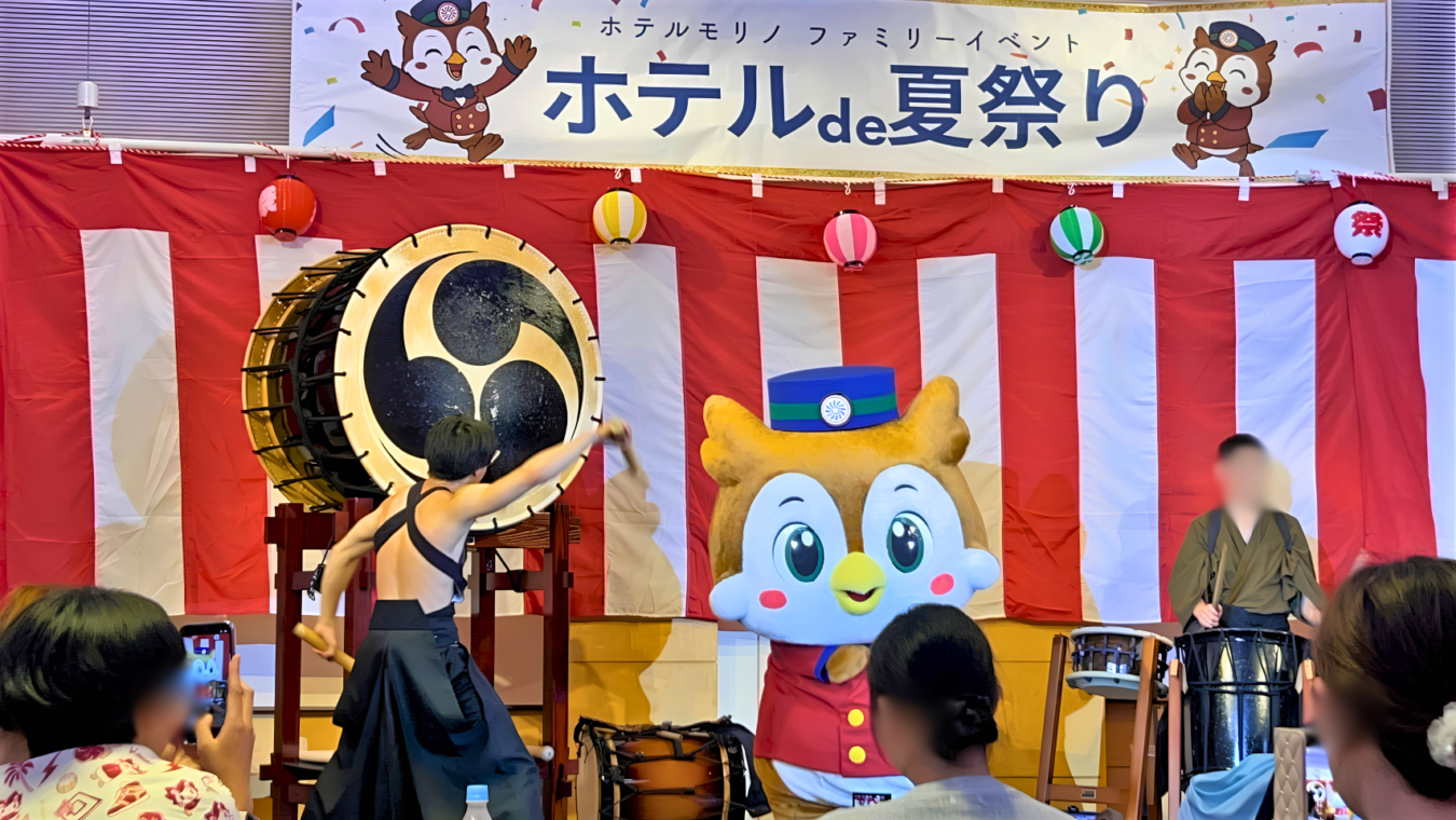 家族で笑顔になれる室内夏祭り！ホテルde夏祭り♪