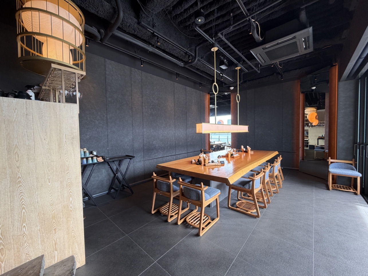 ハンマーヘッド沿いのお蕎麦屋さん