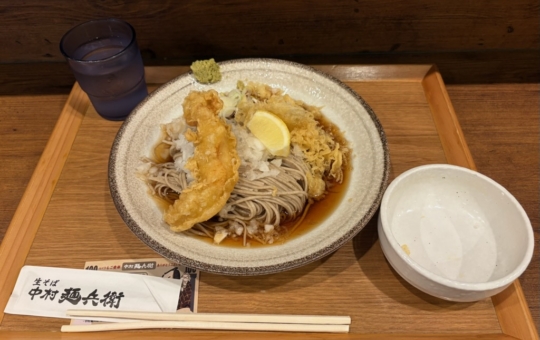 池袋の美味しいお蕎麦屋さん♪まさに「安い！早い！美味い！」◆中村麺兵衛◆