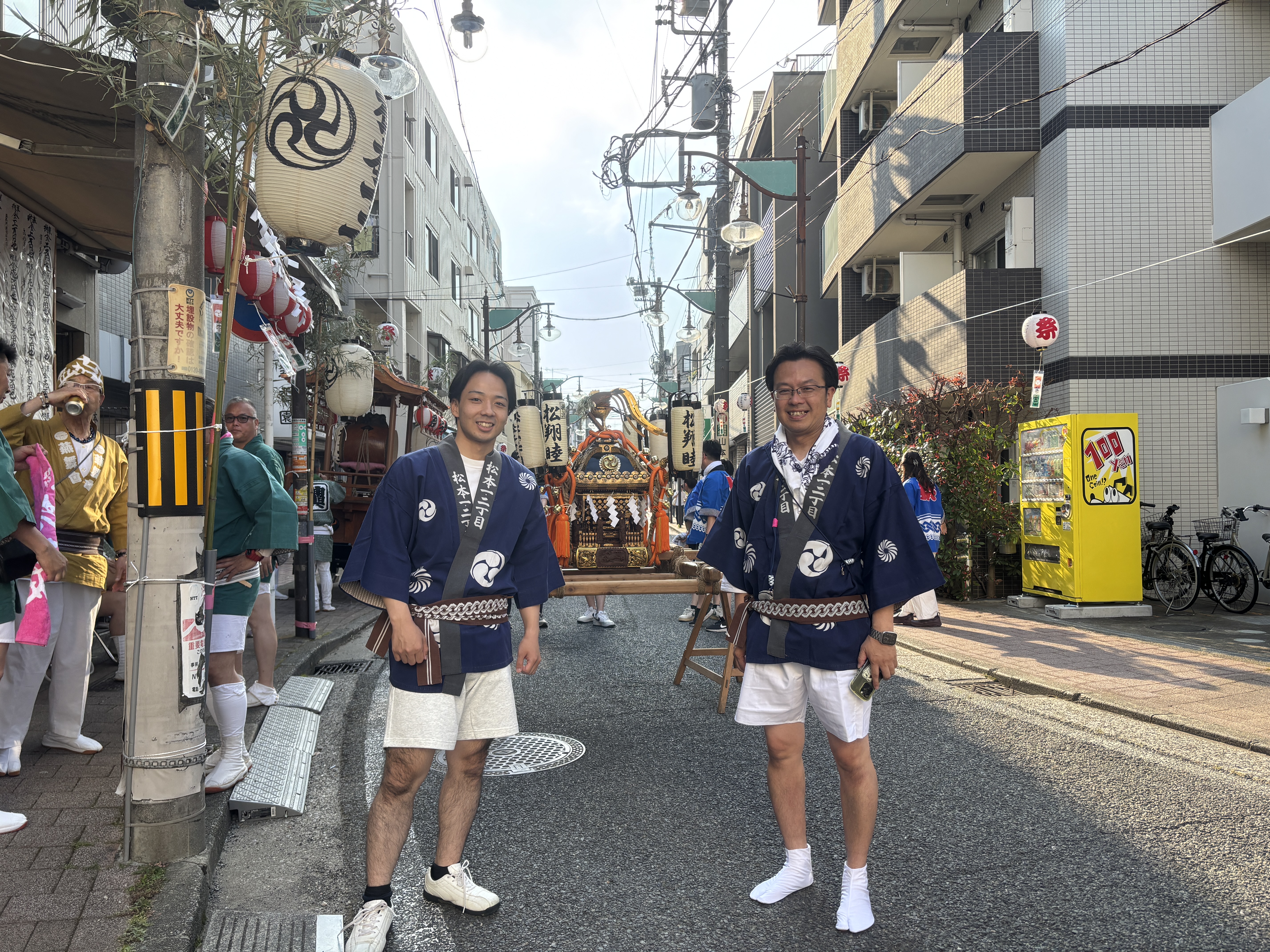CSR活動/洲崎大神神幸祭に参加しました