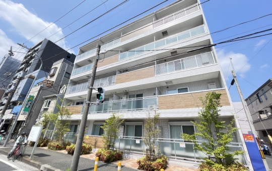 駅まで平坦！ネット無料1ＤＫマンション【Noblesse横濱蒔田】市営地下鉄　蒔田駅　徒歩4分　