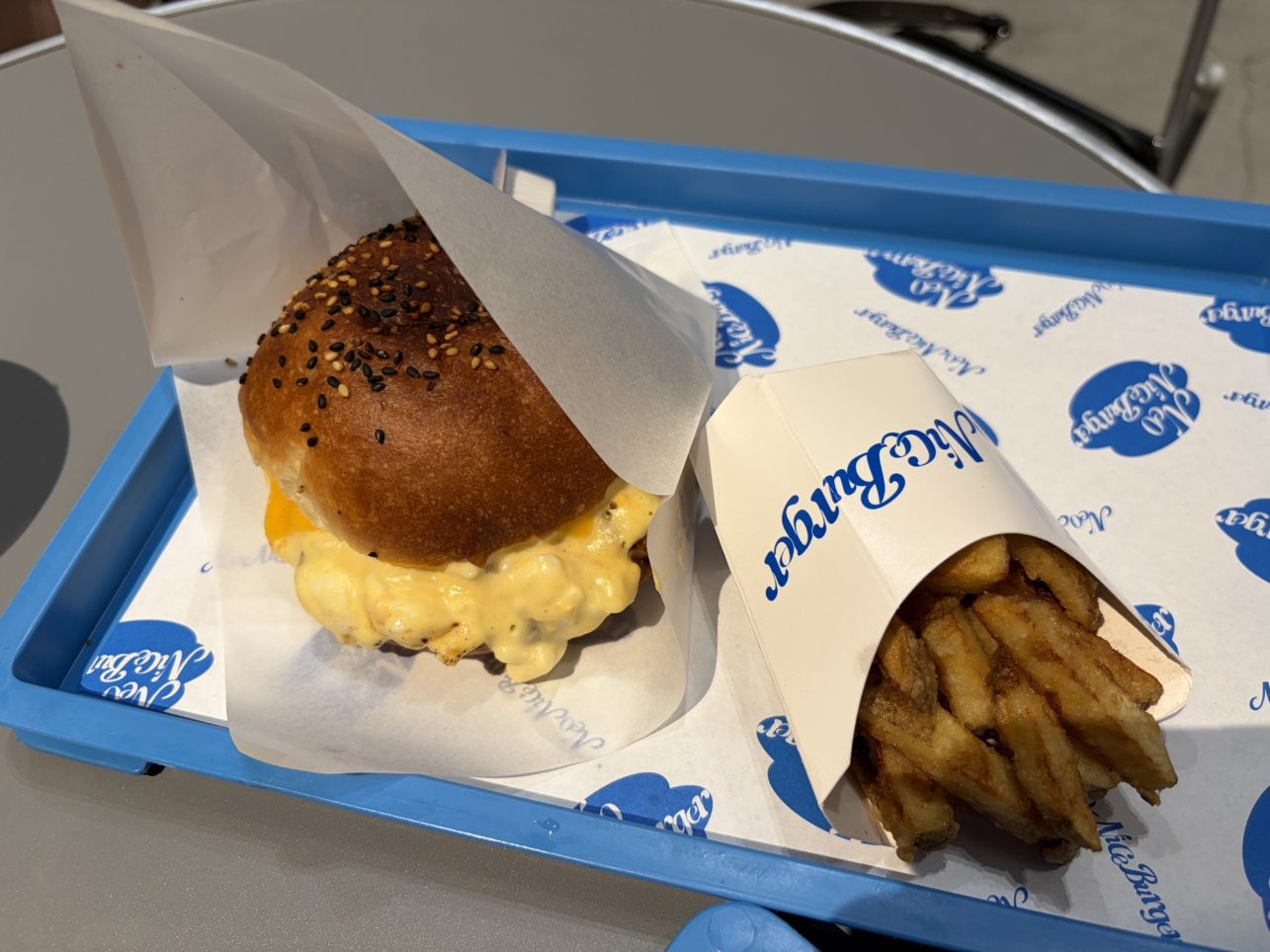 ボリュームーミーなハンバーガー🍔