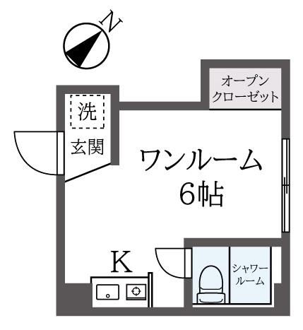2026年フルリノベーション！つつじヶ丘徒歩10分のワンルーム♪（宮の上ハイツ202）
