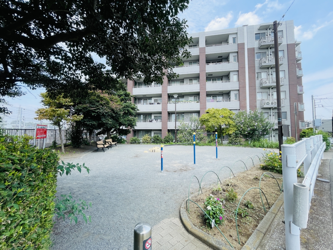 【さちが丘第5公園】とらさんが見守る公園