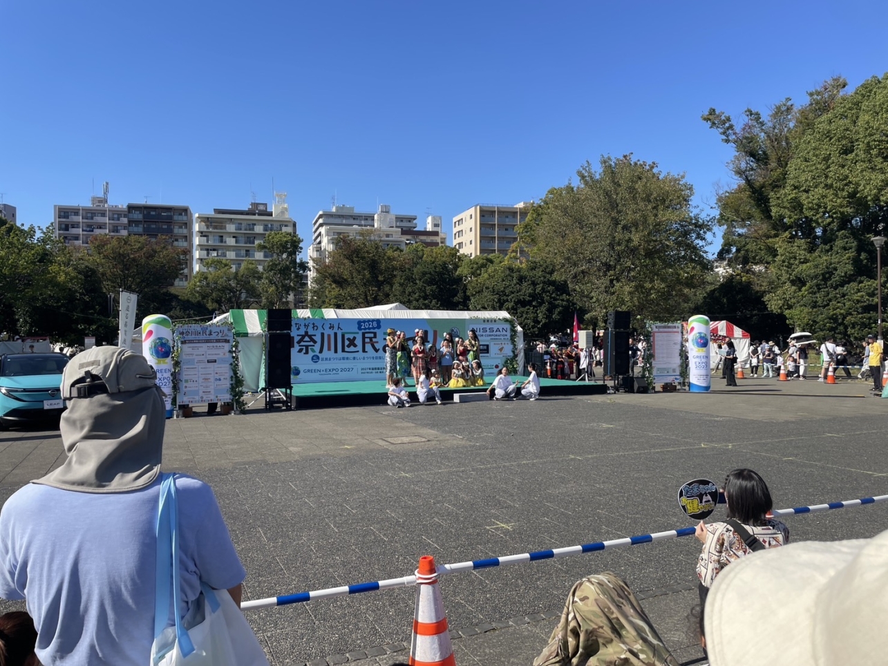 反町公園開催！神奈川区民祭り♪