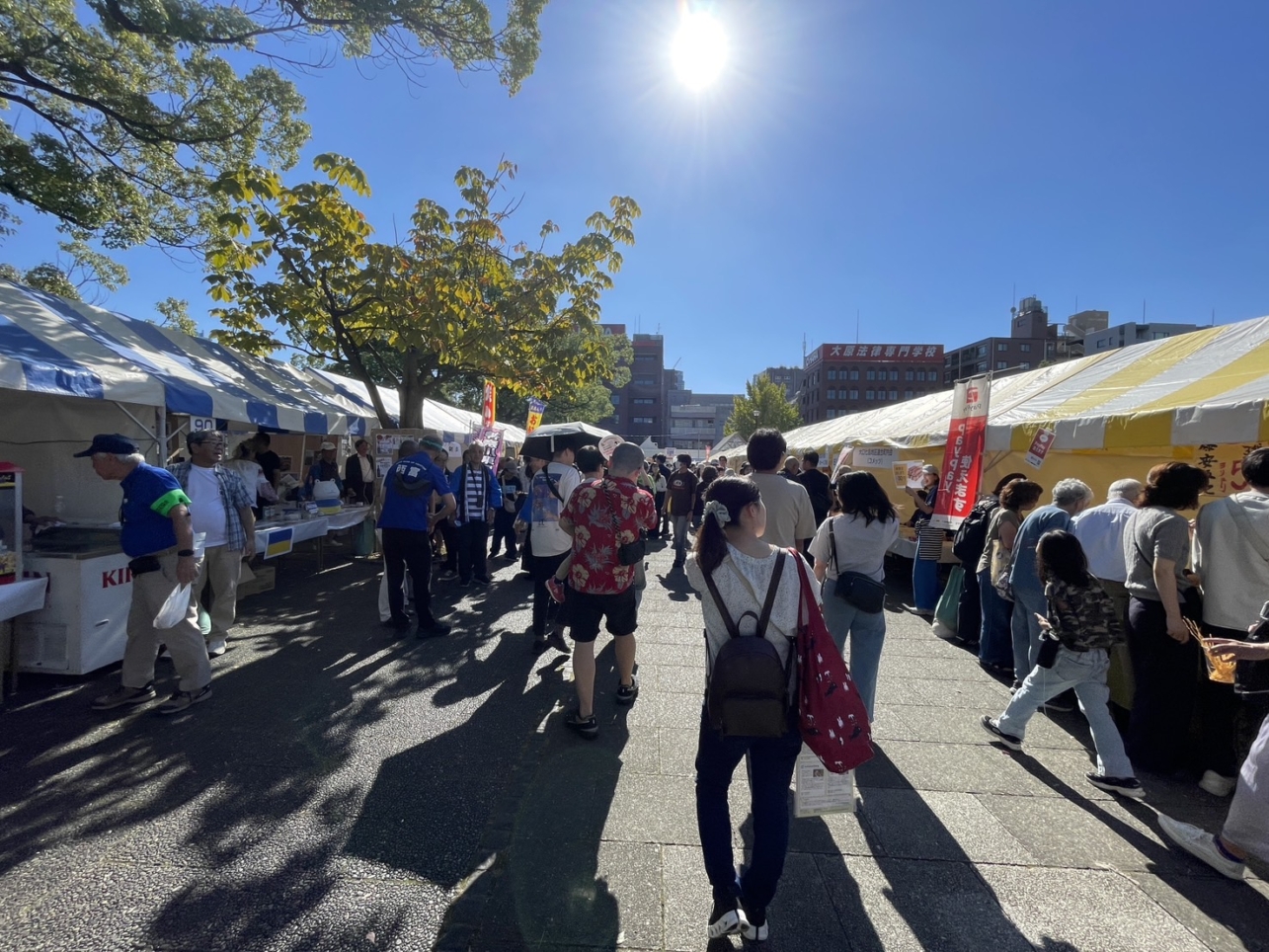 反町公園開催！神奈川区民祭り♪