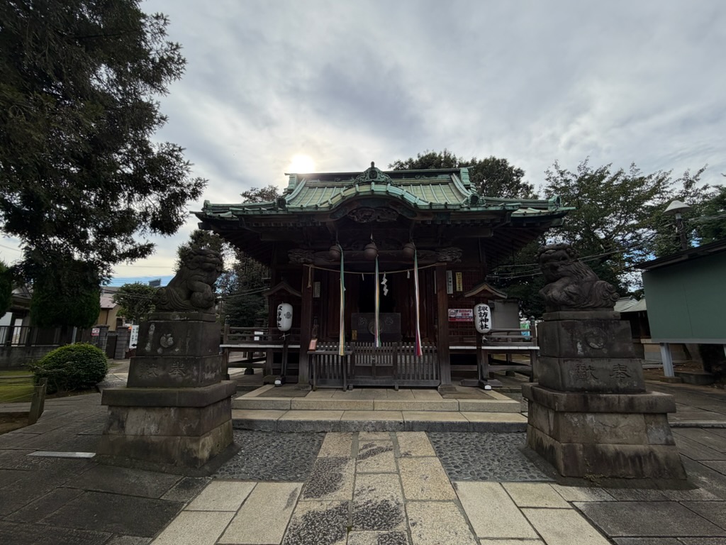 「北赤羽」の街角で見つけた、静かな神社◆諏訪神社◆