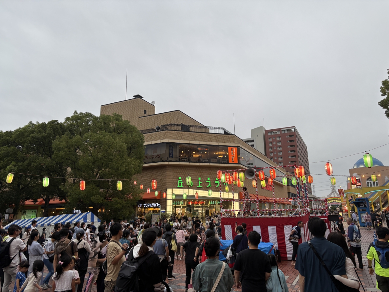 多摩センターパルテノン大通り☆落合夏祭！盆踊り大会開催しました♪
