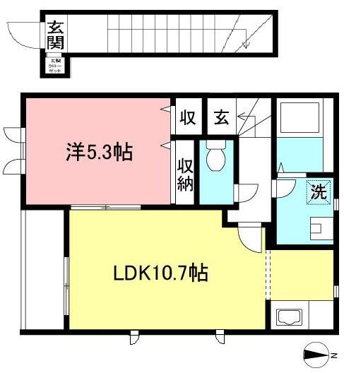 布田駅徒歩1分！調布駅も徒歩圏内♪積水ハウス施工の1LDK（Ｎｏｒｔｈ　Ｃｏｎｃｅｒｔｏ203）