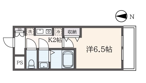 柴崎駅徒歩5分！南向き・独立洗面台ありで暮らしやすい1K☆（カレッジスクエア柴崎　105）